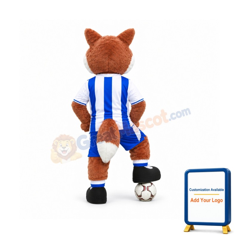 Football Fox Mascot Costume