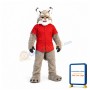 Brand New Fierce Wildcat Mascot Costume