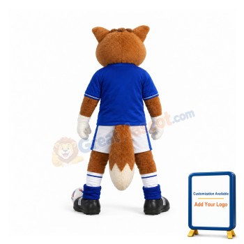 Adult Football Fox Mascot Costume