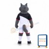 Football Wolf Mascot Costume