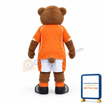 Football Bear Mascot Costume