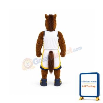 Basketball Horse Mascot Costume