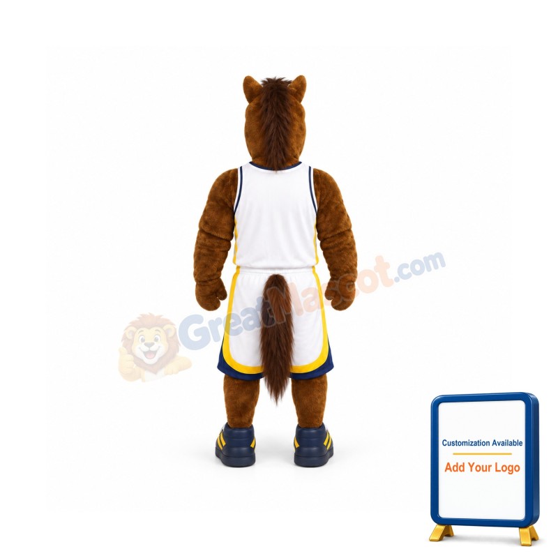 Basketball Horse Mascot Costume