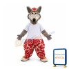 Sport Wolf Mascot Costume