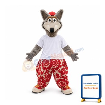 Sport Wolf Mascot Costume