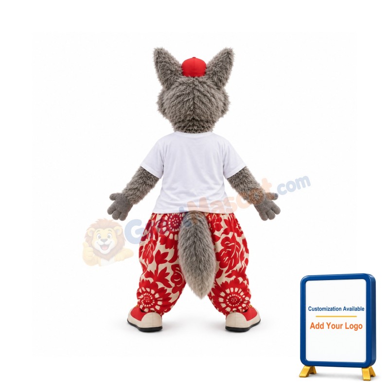 Sport Wolf Mascot Costume