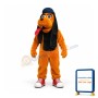 College Hound Dog Mascot Costume