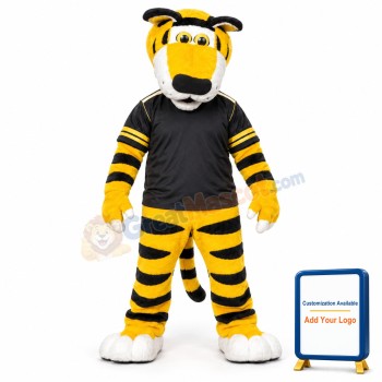 Soccer Tiger Mascot Costume