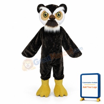 Adult Size Fancy Owl Mascot Costume Carnival Dress