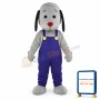 Fancy Dog Mascot Outfit Party Costume