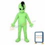 Adult Green Alien Mascot Costume