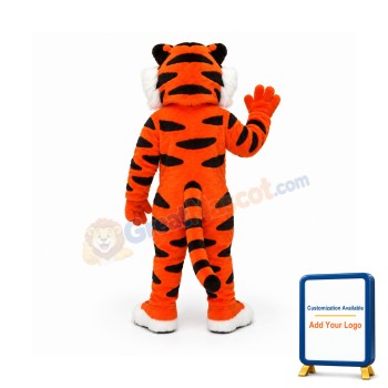 Friendly College Tiger Mascot Costume