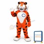 Friendly College Tiger Mascot Costume