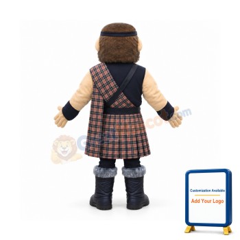 College Highlander Mascot Costume