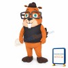 Cute Lightweight Squirrel Mascot Costume