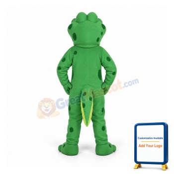 Happy Lightweight Alligator Mascot Costume