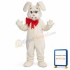 White Lightweight Rabbit Mascot Costume