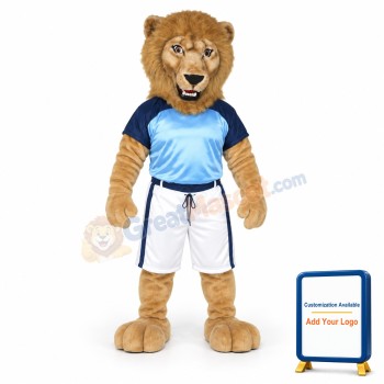 College Lightweight Lion Mascot Costume