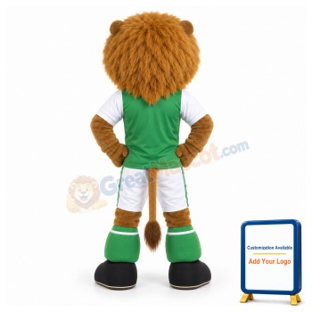 Football Lion Mascot Costume