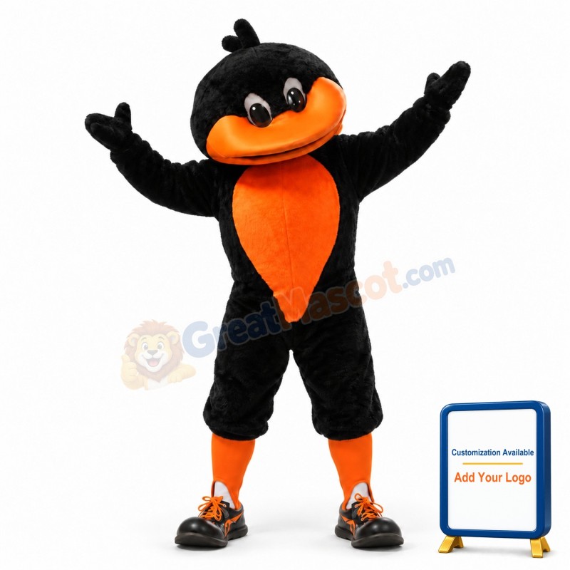 College Sport Duck Mascot Costume