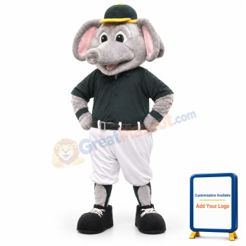 College Sport Elephant Mascot Costume