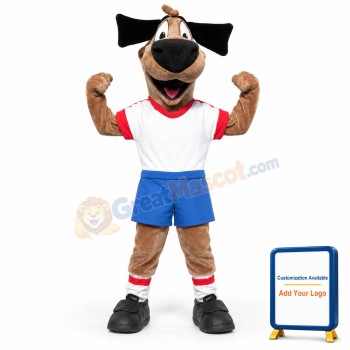 Soccer Dog Mascot Costume