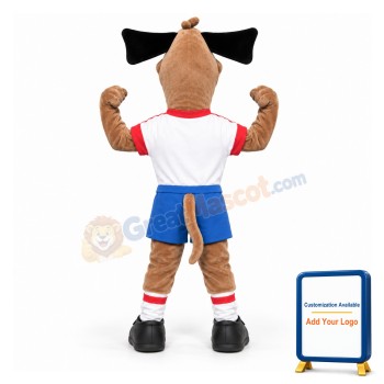Soccer Dog Mascot Costume