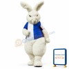 Fierce White Rabbit Mascot Costume
