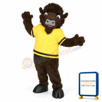 Wild Buffalo Mascot Costume