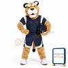 University Golden Panther Mascot Costume
