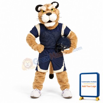 University Golden Panther Mascot Costume