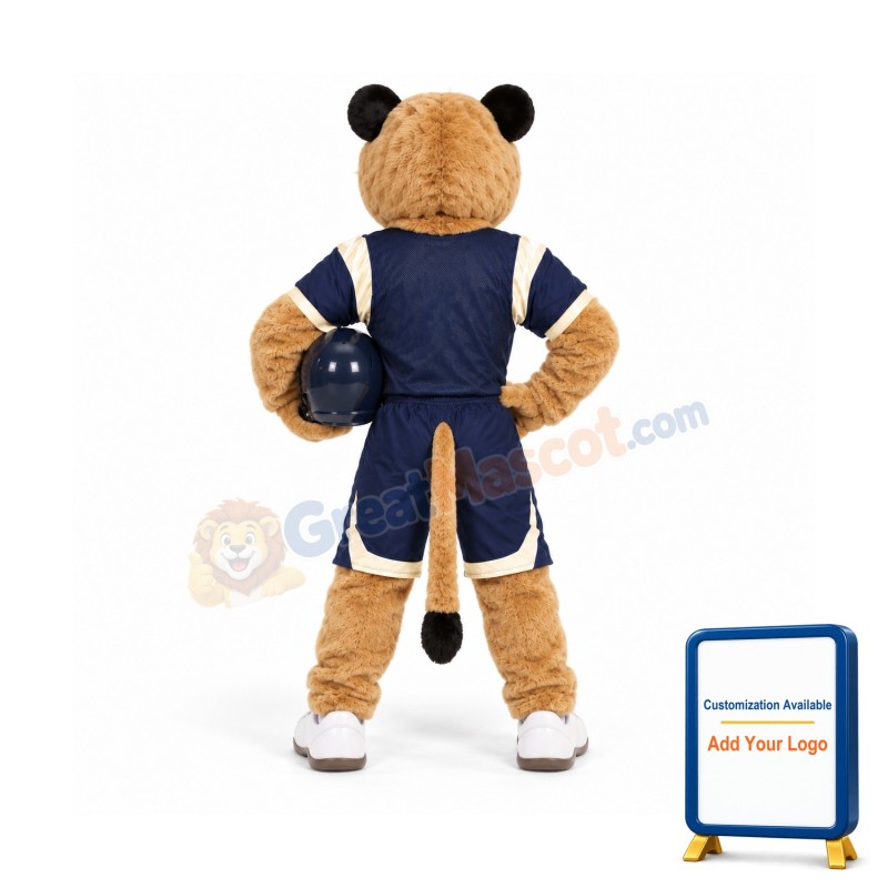 University Golden Panther Mascot Costume
