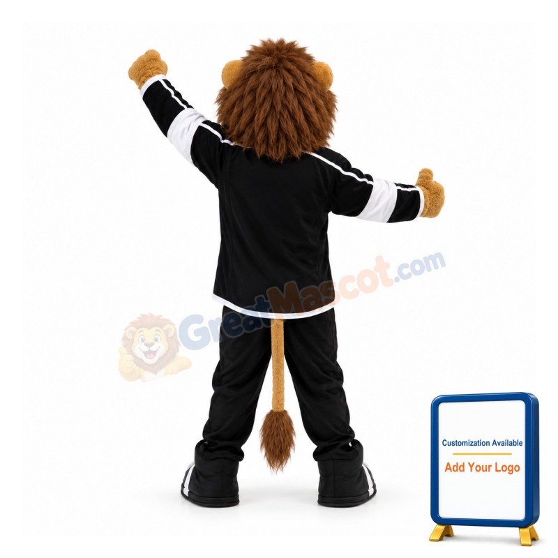 University Sport Lion Mascot Costume