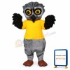 Furry Owl Mascot Costume