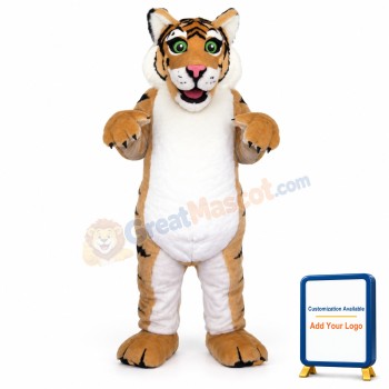 Furry Tiger Mascot Costume