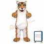 Furry Tiger Mascot Costume