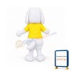 Cute White Dog Mascot Costume
