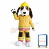 Fire Brigade Dog Mascot Costume