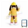 Fire Brigade Dog Mascot Costume