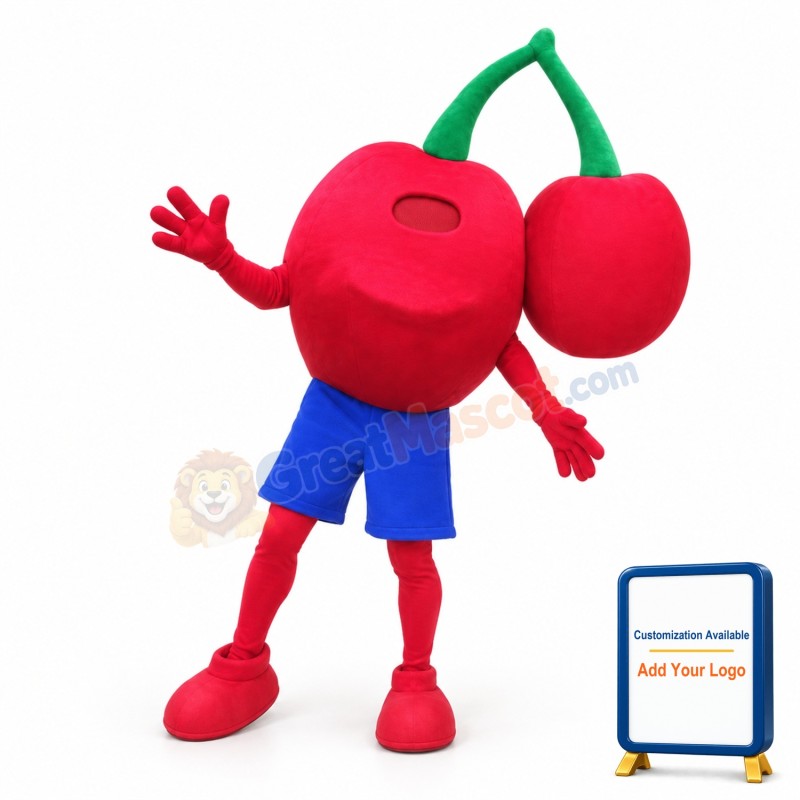 Cherry Mascot Costume