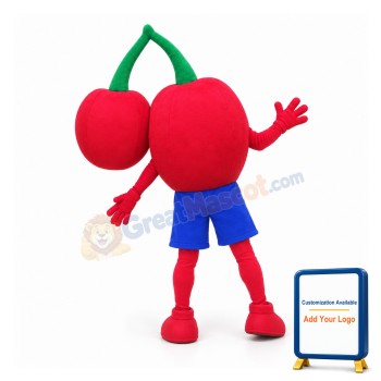 Cherry Mascot Costume