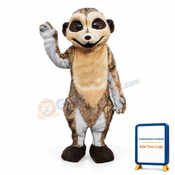 Cute Lightweight Meerkat Mascot Costume