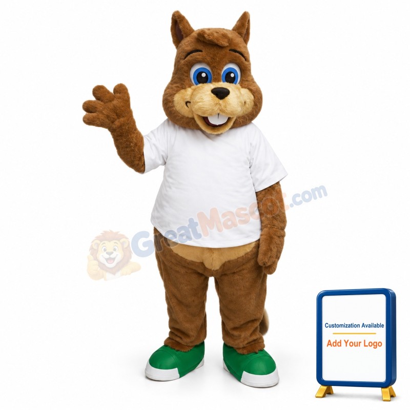Cute Lightweight Squirrel Mascot Costume