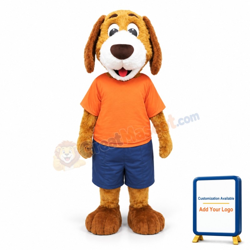 Cute Lightweight Dog Mascot Costume For Adult