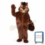 Furry Beaver Mascot Costume