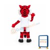 Red Tiger Mascot Costume