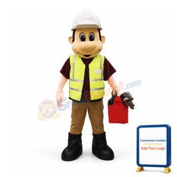 Builder Mascot Costume