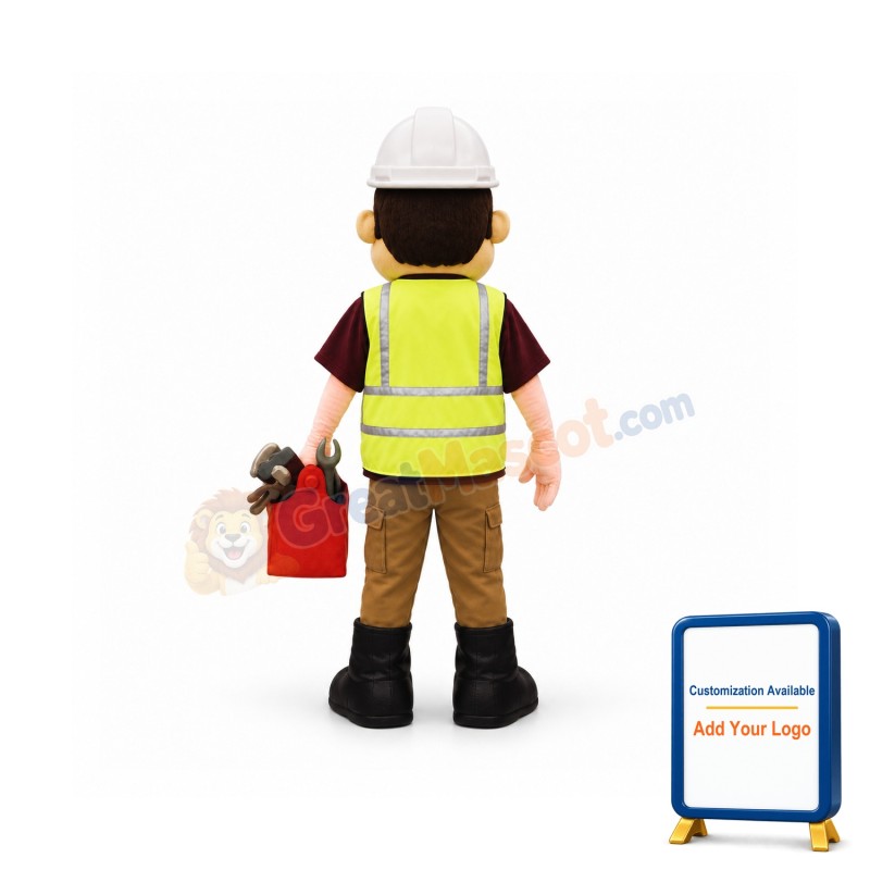 Builder Mascot Costume