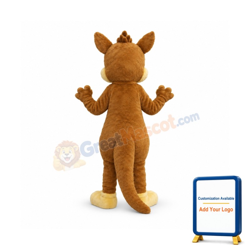 Cute Furry Chipmunk Mascot Costume