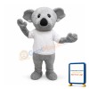 Cute Furry Koala Mascot Costume
